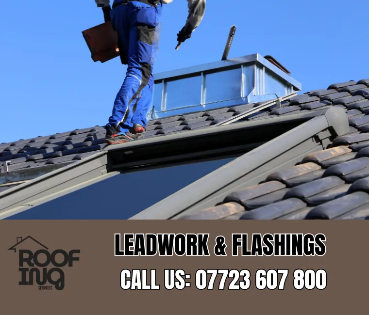 Lead roofing and flashing work in Exeter