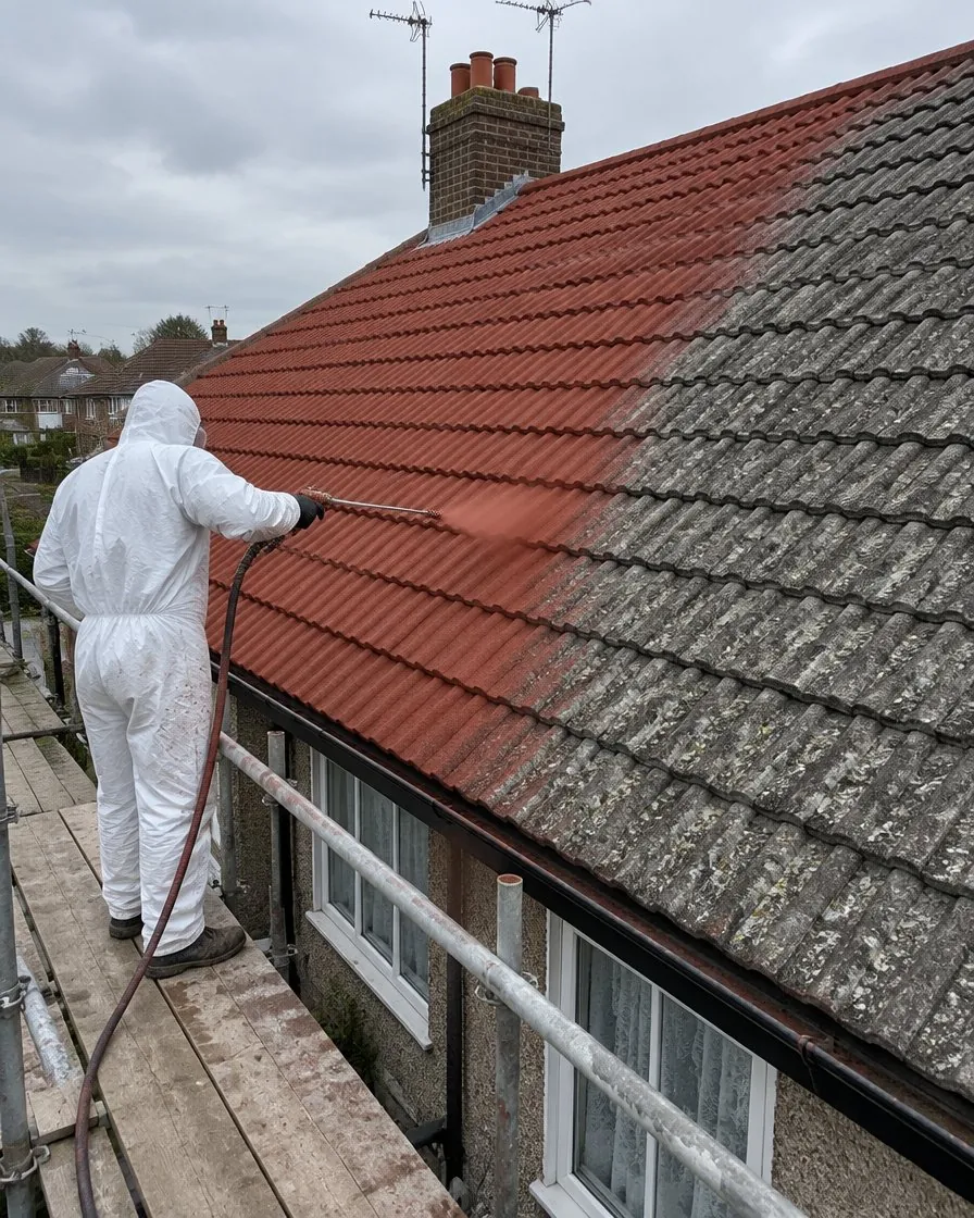 Roof painting and coating in Exeter